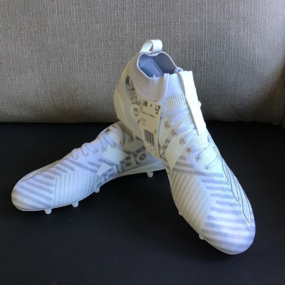 NEW!! ADIDAS ADIZERO 8.0 FOOTBALL CLEATS SIZE 10.5